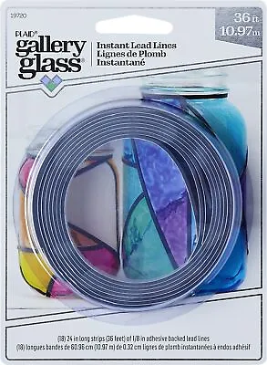 FolkArt Gallery Glass Instant Lead Roll 36ft19720 • £23.90