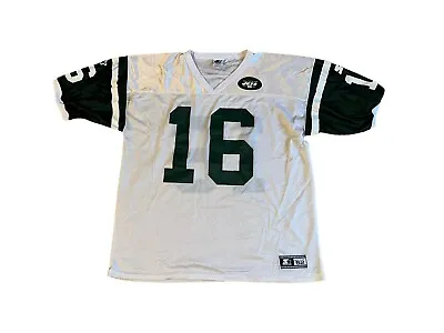 Vintage 90’s Starter New York Jets TESTAVERDE Jersey #16. Size 52/XL Made In USA • $59