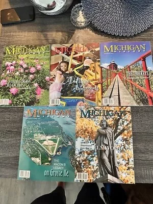 Michigan History Magazine Bundle - (5) 2010 Issues • $15