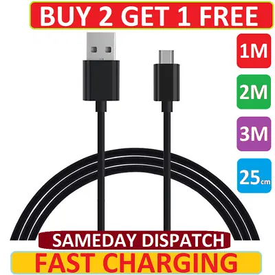 For Huawei P Smart 2019 Y9 Y6 Y7 Pro Micro USB Data Charger Charging Cable Lead • £2.49