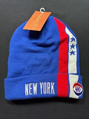 Mitchell & Ness NBA New York Brooklyn Nets Winter Beanie Sports Ski Hat Cap NWT • $15