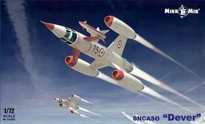 MikroMir Models 1/72 SNCASO DEVER French Mixed Power VTOL Interceptor • $29.99