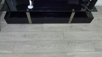 £75 • Buy Black Glass Tv Cabinet