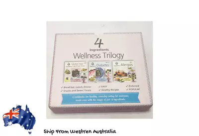 4 Ingredients Wellness Trilogy By Kim McCosker - Diabetes Allergies GF LF • $9.99