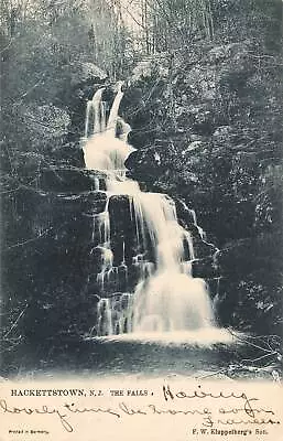 Vintage Postcard Scenic View The Falls Hackettstown New Jersey 1906 • $14.99