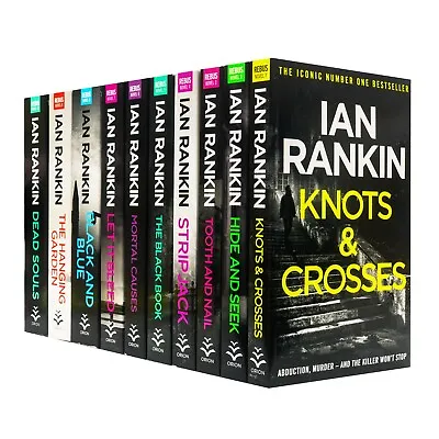 £27.99 • Buy Ian Rankin A Rebus Novel Series Collection 1 Books Set Mortal Causes, Black Book