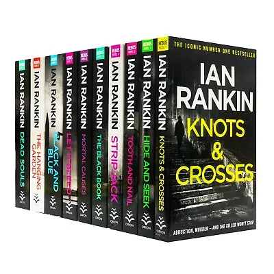 Ian Rankin A Rebus Novel Series Collection 1 Books Set Mortal Causes Black Book • £27.99