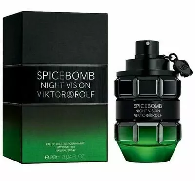 Spicebomb Night Vision By Viktor & Rolf Cologne Men EDT 3 / 3.0 Oz New In Box • $68.99