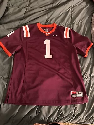 Virginia Tech Nike Youth Football Jersey Size XL • $0.99