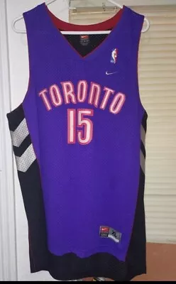 Toronto Raptors Nike Swingman Vince Carter Authentic Vintage Jersey Sz XL Mens • $54.80