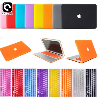 Rubberized Hard Case Shell +Keyboard Cover+LCD Film For MacBook Air Pro 13   • $13.99