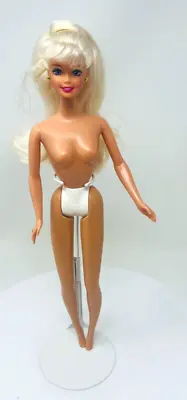 $9.99 • Buy Vintage Winter Rhapsody Barbie Blue Eyes Blond Hair Nude Doll Only