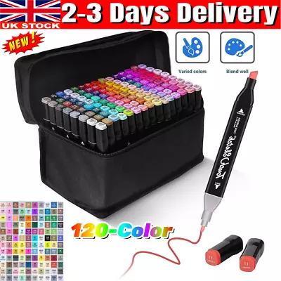 Marker Set Colouring Pens Markers Art Pen For Drawing Sketching Anime And Manga • £19.89