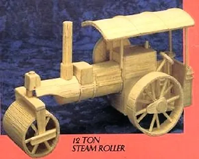 STEAM ROLLER Matchstick Model Construction Kit Matchmaker NEW • £20.50