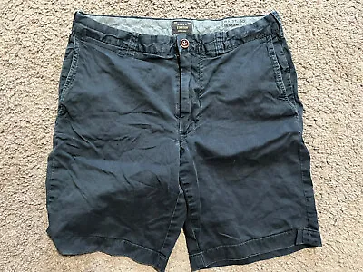 J. Crew Stanton Shorts Men’s Sz 30 Navy Blue Classic Fit Cotton Twill 9” Inseam • $11.23