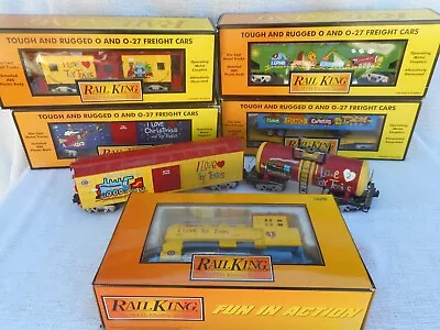 MTH  I LOVE TOY TRAINS  Complete Set NIB's Sealed -See Desc.- Cont US Ship Only • $275
