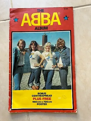 Abba Tour Poster Books 1970's Australia  • $95