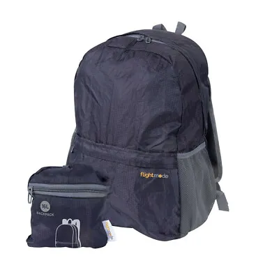 Flight Mode 16L Foldable 31x41x12cm Compact Ultralight Polyester Travel Backpack • $22
