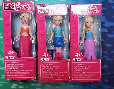 Mega Bloks Barbie Figures • $19