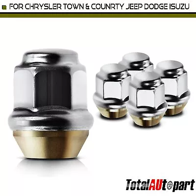 5x M12-1.50  Dometop Wheel Lug Nut For Chrysler Dodge Jeep Compass  2007-2017 • $12.99