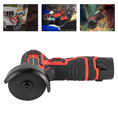 Mini Brush Angle Grinder And 12000rpm Cordless Polishing Machine Cutting Grinder • $30.40