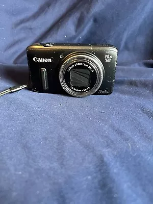 Canon PowerShot SX260 HS 12.1MP Digital Camera - Black (SX260HS) • $120