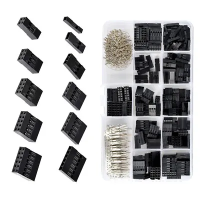 $16.99 • Buy 620pcs Dupont Connector 2.54mm Dupont Cable Jumper Wire Pin Header Housing Kit