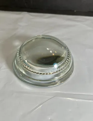 Vintage Domed Magnifying Glass Magnifier Paperweight 3” • $12.99