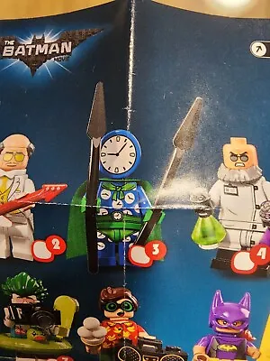 #3 CLOCK KING The LEGO Batman Movie Minifigures Series 2 LEGO 71020 • $10