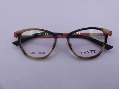 Bevel 2544 Angkor Wat Toffee Grain Womens Eyeglasses Frames Size 48-18-135 • $399.99