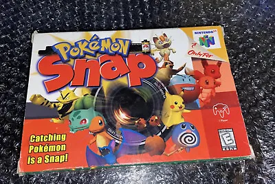 Pokemon Snap N64 - Tested & Works! Includes Cartridge Box Used Tested • $75