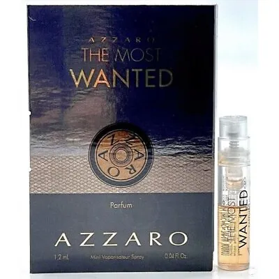 The Most Wanted Parfum By AZARRO/ Carded / Sample Spray 0.04oz / 1.2ml NEW • $8.75