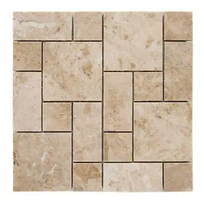 Cappuccino Polished Marble Mosaic - Mini Pattern Set - 1 Pcs 4 X4  Sample Order • $9.90