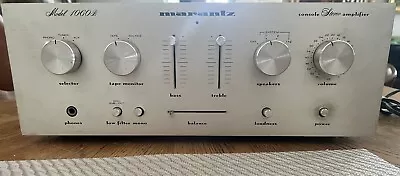 Vintage Marantz Model 1060B Console Stereo Amplifier Working Powers Hifi Audio • $400
