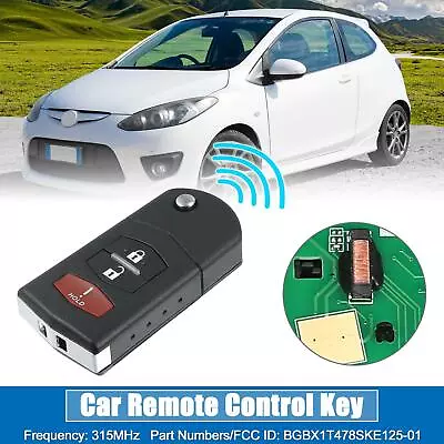 Flip Remote Car Key Fob For Mazda 2 5 CX-7 CX7 2006-2015 FCC：BGBX1T478SKE125-01 • $19.95