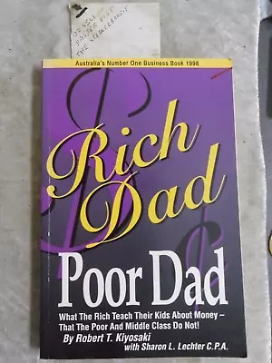 Rich Dad Poor Dad - Robert Kiyosaki OzSellerFasterPost! • $9