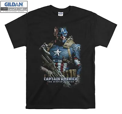 Marvel Captain America Comic T-shirt Gift Hoodie Tshirt Men Women Unisex F315 • £13.99