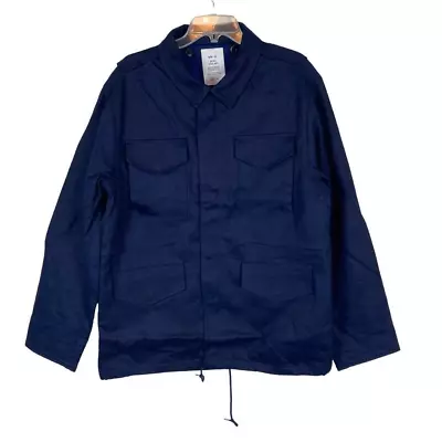 Taylor Stitch X Alpha Industries M51 In Indigo Reverse Sateen Field Jacket 2XL • $130