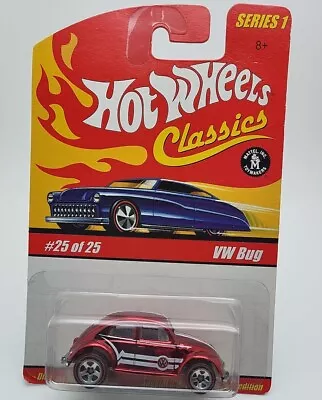 2004 Hot Wheels Classics Series 1 Red VW BUG #25 OF 25  • $10.45