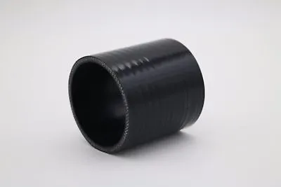 Black 3.25  Inch ID:83mm Straight Silicone Hose Coupler Turbo Intercooler Pipe • $7.89