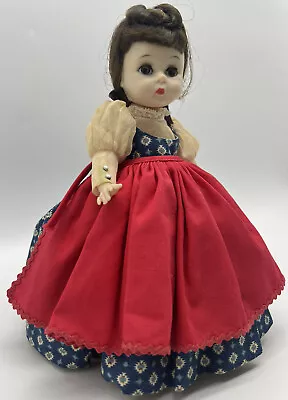 Vintage 1960’s Madame Alexander Jo #783 Little Woman Doll Tagged Gown 8 IN Doll • $4.99