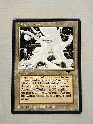 MTG Mishra's Factory Winter Antiquities Magic The Gathering • $219.99