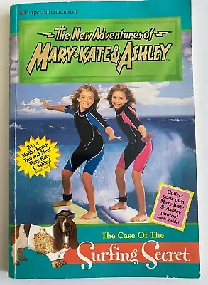 The Case Of The Surfing Secret  The ADVENTURES OF MARY-KATE & ASHLEY (1999) Book • $4