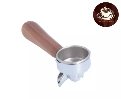 2 Cup PORTAFILTER WALNUT Handle Fits La PAVONI Europiccola Professional 54mm • $105