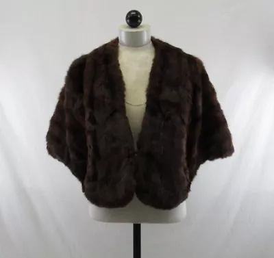 Furs By Gaylon Admore PA Mink Cape Coat Women's  #VIN136 • $49.99