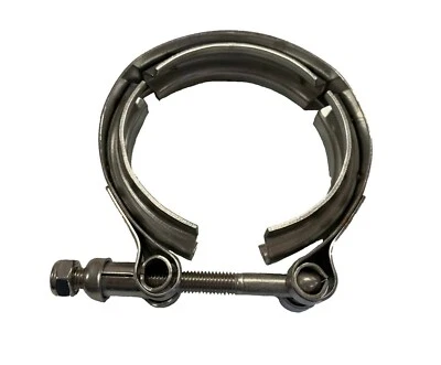 $14.24 • Buy T304 Stainless Steel Universal 3  V-Band Clamp V Band Clamps 76mm Turbocharger 