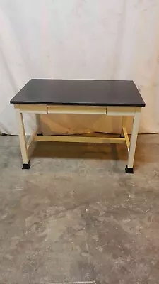 4ft Black Epoxy Lab Table (1146AA) • $440