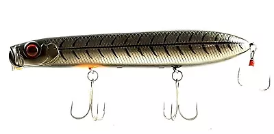 Fishing Lures Evergreen Shower Blows Blk Bone #619 Mo Do Popper Top Water Rattle • $45