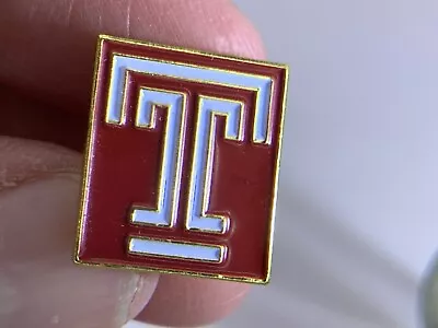 Pennsylvania Philadelphia Temple University Vintage Tack Pin T-522 • $4.99