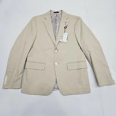 Ralph Lauren Mens 38S Tan Beige UltraFlex Classic-Fit Sport Coat Blazer Jacket • $59.99